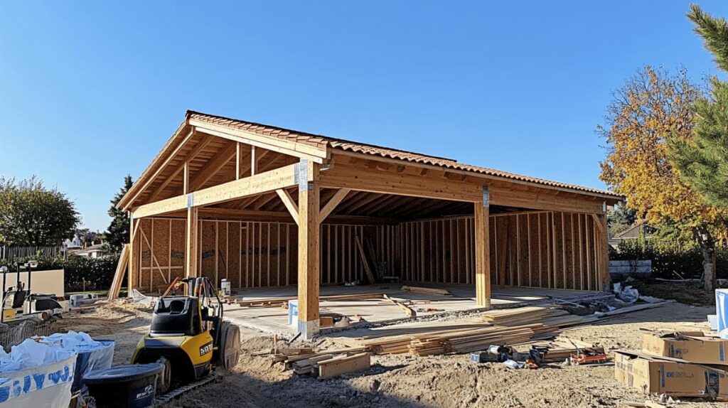 L’ossature bois pour votre garage : Avantages et conseils de construction
