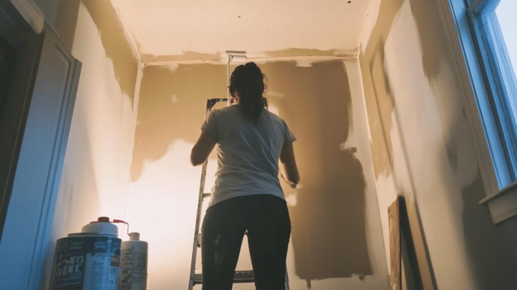 Comment peindre un mur sans toucher le plafond : Techniques et astuces pour des finitions parfaites